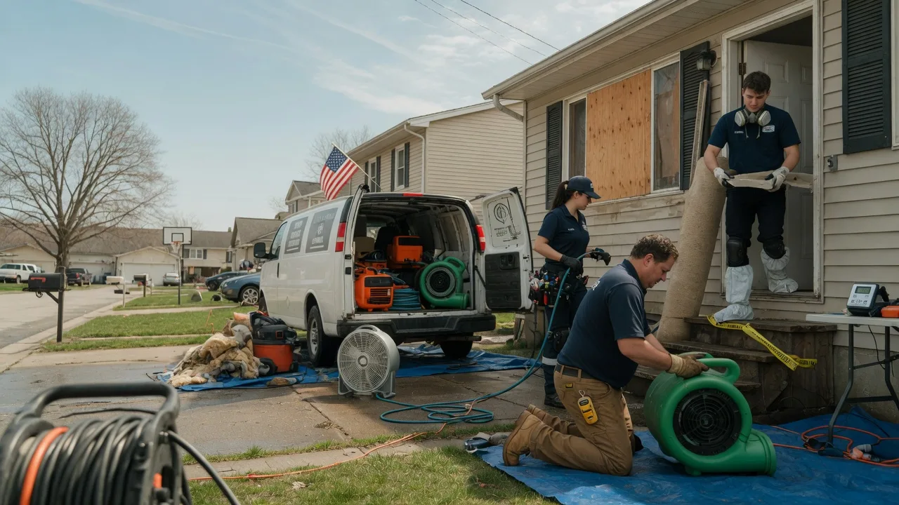 Water Damage Restoration in Odessa, MN near me
